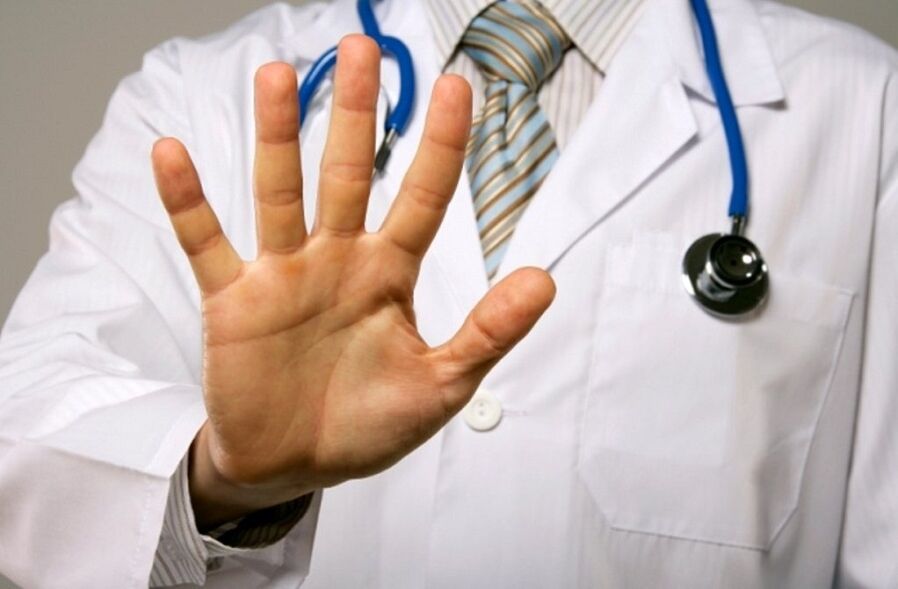 Doktor, iktidar için şifalı otların kullanımına kontrendikasyonlar verir